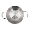 Highkind Tri-Ply Stainless Steel Multi Purpose Heavy Weight Extra Deep,