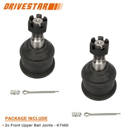 DRIVESTAR 4PCS K7460 K7467 Front Left Right Upper Lower Ball Joints, fit 2006-2008 for Dodge Ram 1500, 2003-2010 for Dodge Ram 2500/ Ram 3500, 2011-2013 for Ram 2500/ Ram 3500