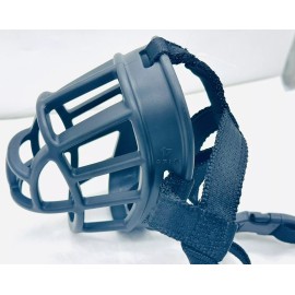 The Company of Animals Baskerville Ultra Muzzle Size 4 Dog Muzzle For Large Breeds In Black