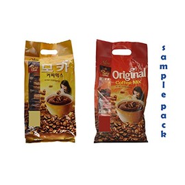 Korean Rosebud Original / Mocha Instant Coffee Mix Sample pack (20 Sticks)