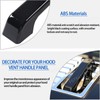Fgtagtal Hood Deck Vent Panel Trim Compatible with Hummer H2