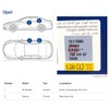 Genuine Colors Lackstift GOLD STARFIRE 6YW für Opel