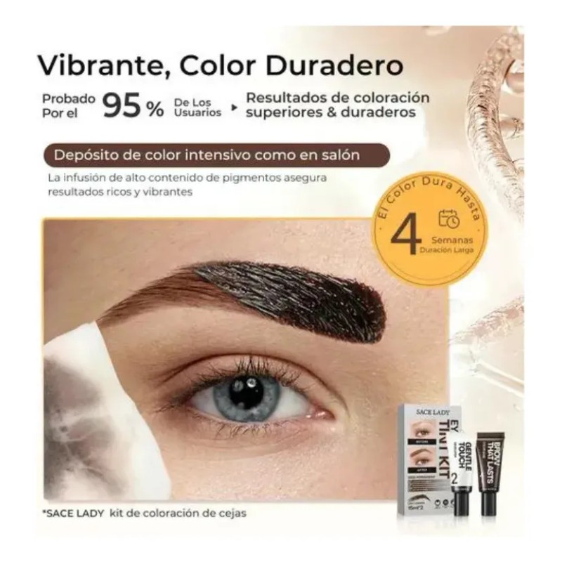 Kit De Tinte Profesal Impermeable Sace Lady 02