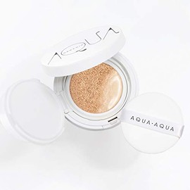 Aqua Organic Cushion Compact Special Set Foundation Light Beige 9.0 Grams (x1)