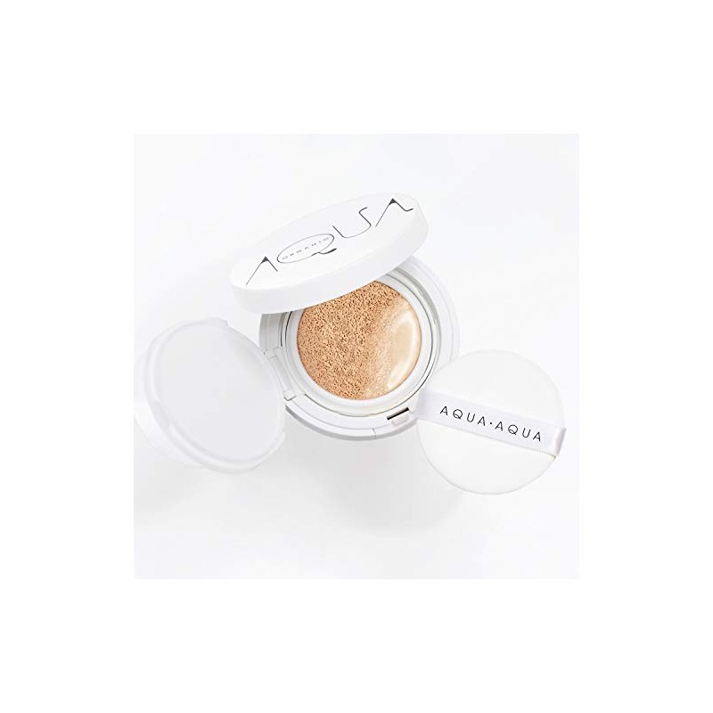 Aqua Organic Cushion Compact Special Set Foundation Light Beige 9.0