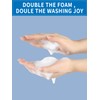 Doiliese Foaming Hand Soap Dispenser Set, 16 oz Large Glass