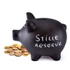 Ceramic Piggy Bank for Writing on with Chalk - Chalkboard