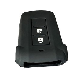 [Kinotaka] Remote Control Key Case for Nissan/Mitsubishi Cars Delica D5 Outlander PHV Eclipse Cross Days Lukes ek Space Custom Dedicated Smart Key Cover (Black), Black