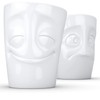 Fiftyeight - “Cheery” and “Baffled” Mugs (Without Handles) - Set