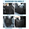 Capolo Car Trash Can with Lid, Leakproof Car Trash Bag
