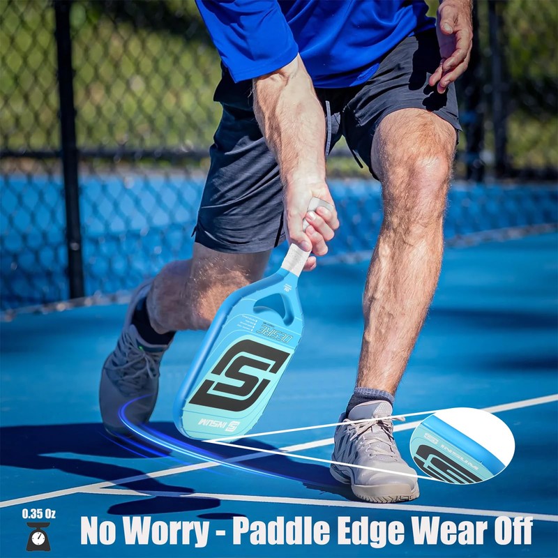 insum Pickleball Paddle Edge Guard Tapes Protection Tapes, Pre-Cut V,