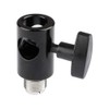 CAMVATE Light Pole Connector with 5/8"-27 Male Screw for Microphone
