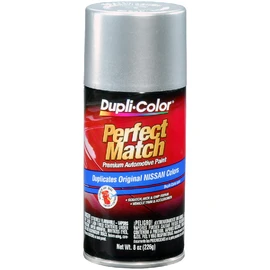 Dupli-Color EBNS05957 Perfect Match Automotive Spray Paint -Nissan Platinum Metallic, KN0 - 8 oz. Aerosol Can