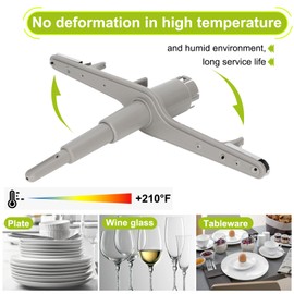 2024 NEW 5304518927 154567702 Dishwasher Spray Arm for Kenmore Frigidaire Dishwasher Lower Spray Arm Assembly Replaces AP6810011, 154567701, 5304507175, 154567701-1 year warranty