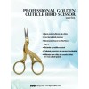 Legacy Nails Professional Golden Cuticle Scissor | Legacy Nails