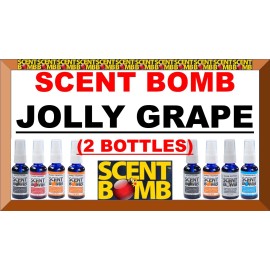 ScentBomb 2 GENUINE SCENT BOMB 100% Concentrated OIL Air Freshener 2 BOTTLES (JOLLY GRAPE)