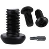 M6-1.0 x 16mm Tamper Proof Button Head Security Screws, Stainless
