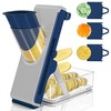 Mandoline Slicer for Kitchen, Mandoline Slicer Safe Multifunctional Dicer Adjustable