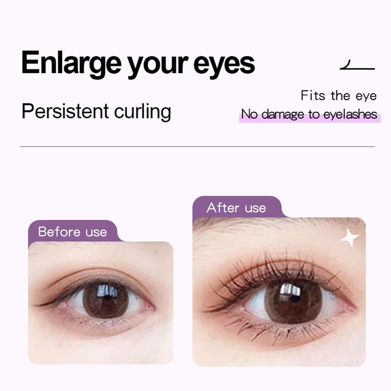 Electric Eyelash Curler 360 Deg Push Up 3 Level Temp