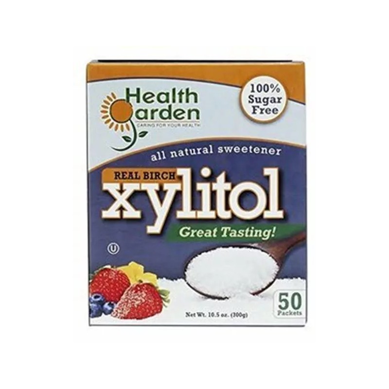 Health Garden Real Birch Xylitol, 50 Packets