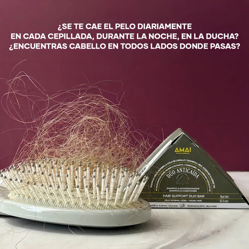 Amai Shampoo Anticada En Barra Romero Menta