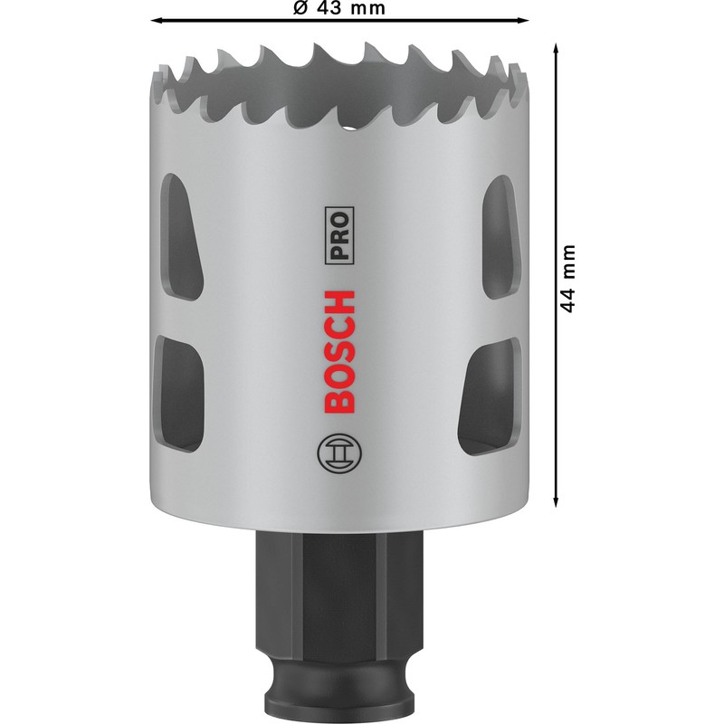 Bosch 1 x PRO Multi Material Power Change Plus Hole