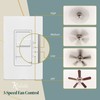 TOPGREENER Kalide Fan Speed Control Switch, 3-Speed Fan Wall Switch,