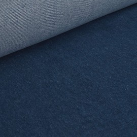 Jeany - High Quality 12.5 oz Denim Denim Fabric - 100% Twill Weave Cotton - Dark Blue - Sold by the Metre