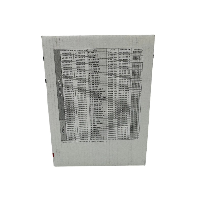 Cyclemax FS Yamalube 0W40 Oil Change Kit 2007-2009 Yamaha Apex