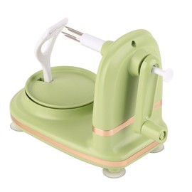 Apple Peeler with Crank Hand Crank Apple Peeler, Safe and Efficient Peeling, Fruit Peeler, Easy to Use, Multi-Purpose Fruit Cutter, PP Stainless Steel Apple Peeler for Kitchen