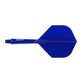 CUESOUL ROST 77 Integrated Dart Shaft and Flight,Standard Shape,Set of 3(solid color series)