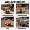 Heavy Duty Folding Table Cart for Hotel, Warehouse, Factory