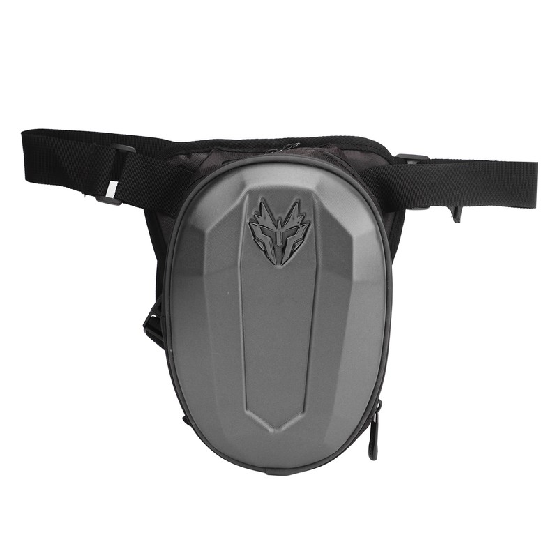 Motorcycle Hard Shell Leg Bag Waterproof Thick Breathable Cushion Adjustable