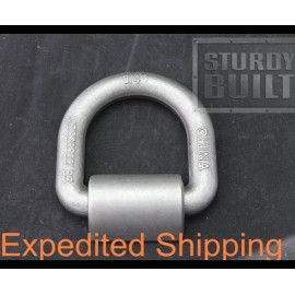 WorldPac 2x D Ring 3/4" Trailer Flatbed Truck Towing Tie Down Chain Cable Ratchet Winch