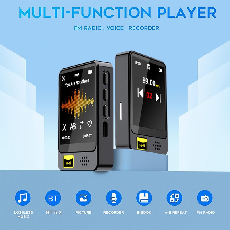 USB Audio Player Hi-Fi Mp3 Player Mini MP3 MP4 Player