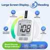 GT-600 Glucose Monitor for Pregnancy & Seniors, 100 Strips &