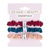 Oz Essentials Small Scrunchie Trio Set - Berry Bliss