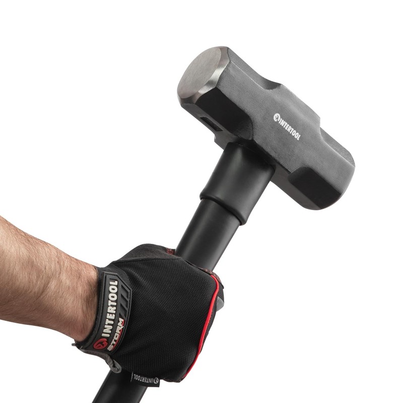 INTERTOOL Sledgehammer 12 lbs – Sledge Hammer for Demolition, Construction,
