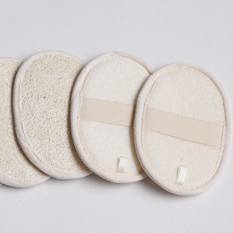 Esponja de Lufa Exfoliante para Baño – Pack 5 Ovaladas