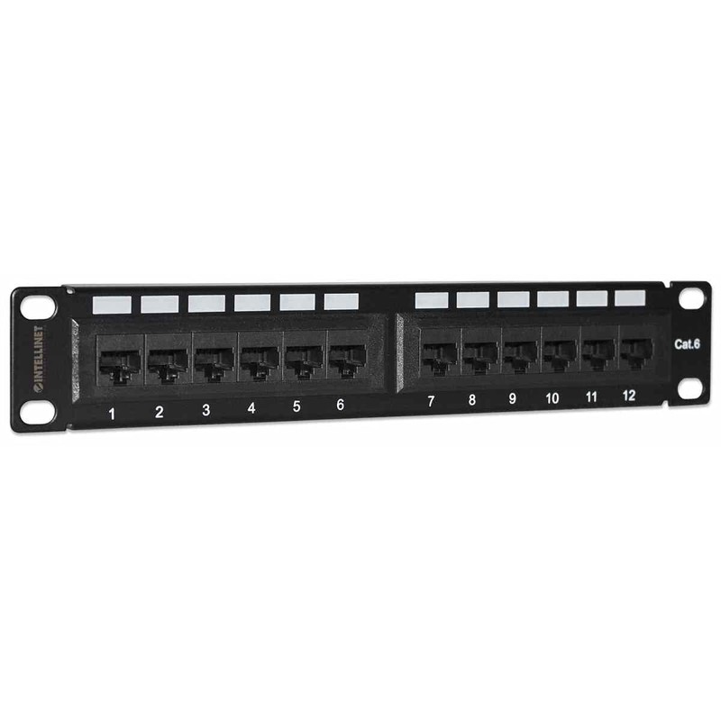 10In Cat6 Patch Panel