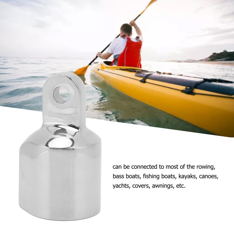 Top Eye End Cap Stainless Steel Bimini Externa Top Cap