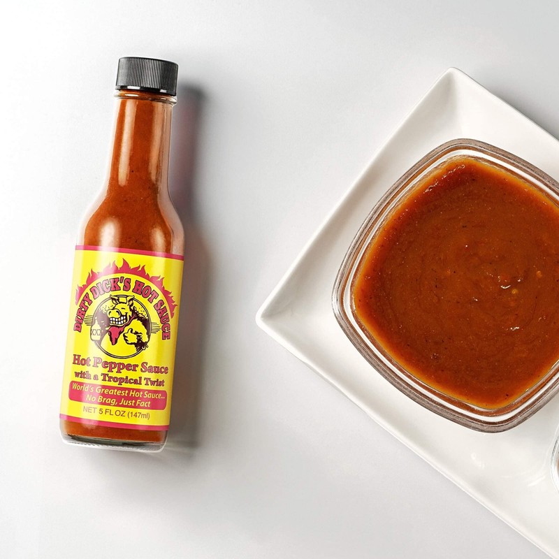 Dirty Dicks Original Hot Sauce, 5 Fl Oz - Award-Winning