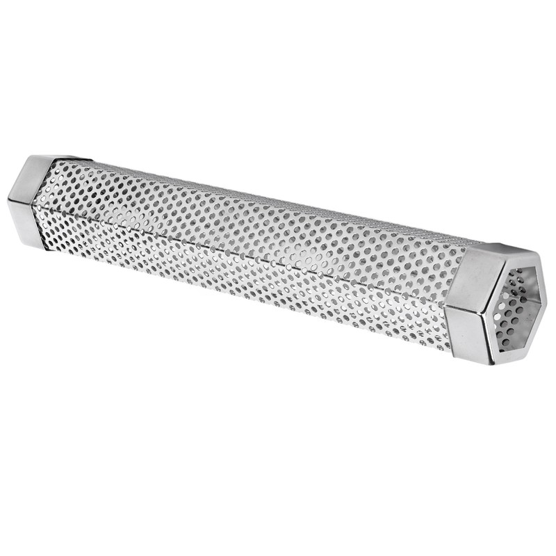 12 Inch Smoker Tube Rhombus Stainless Steel Pellet Smoker Tube