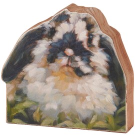 Primitives by Kathy Floppy Bunny Figure Chunky Sitter, Easter & Spring Collection