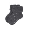 LÄSSIG Children's Terry Socks Set of 3 Grey Size 19-22