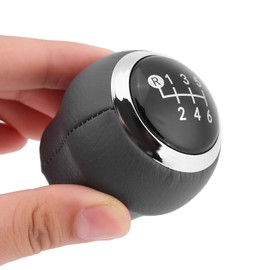 Niiyen Car Faux Leather Black 6 Speed Gear Shift Knob Compatible with Toyota Corolla Verso Auris Yaris RAV4 2007-2013