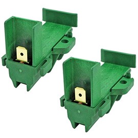 SPARES2GO L24MF7 Type Motor Carbon Brush Pair for Howdens Lamona Washing Machines