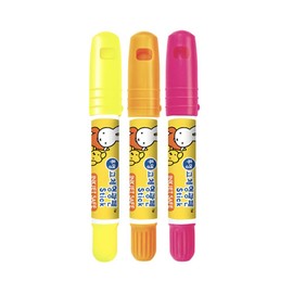 Stationery and Office Supply Highlighter Set for school, and desk organization, writing planning or paper accessory, Korean Import, and, Option 7