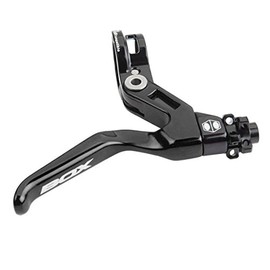 Box One Genius BMX Long Reach Left Brake Lever with Clamp and Adjustable Reach for Precision Control and Safety, Compatible with Rear Brake BMX, BMX Brake Kit Components | Black