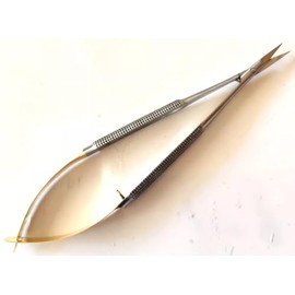 TC Castroviejo Micro Scissors 6" Curved Surgical Dental Eye German Stainless Steel